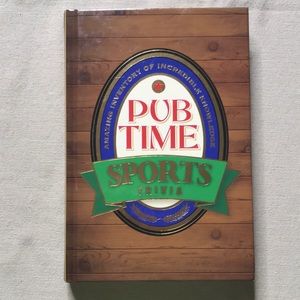📚2/$6  Pub Time Sports Trivia